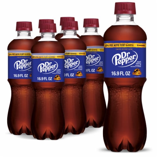 Dr Pepper Dark Berry Zero Sugar Soda - Clean Zero Sip, 20 fl oz Bottle