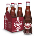 Dr Pepper Real Sugar Soda - Classic Sweet Sip, 12 fl oz Bottles, 4-Pack