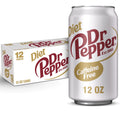 Caffeine Free Diet Dr Pepper Soda - Light Pour, 12 fl oz Cans, 12-Pack