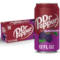 Dr Pepper Blackberry Soda - Blackberry Pour, 12 fl oz Cans, 12-Pack