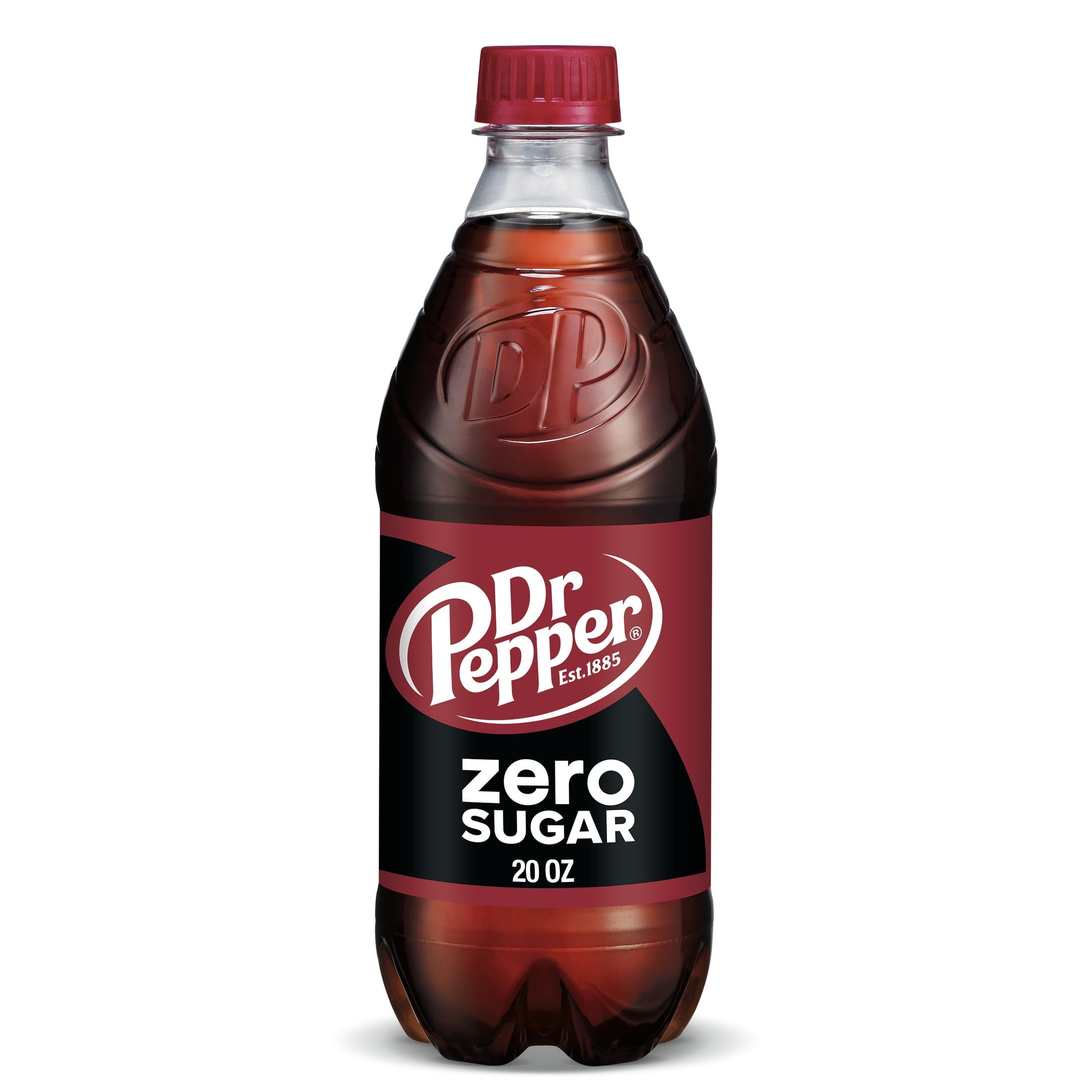 Dr Pepper Zero Sugar Soda - Classic Fizz Choice, 20 fl oz Bottle